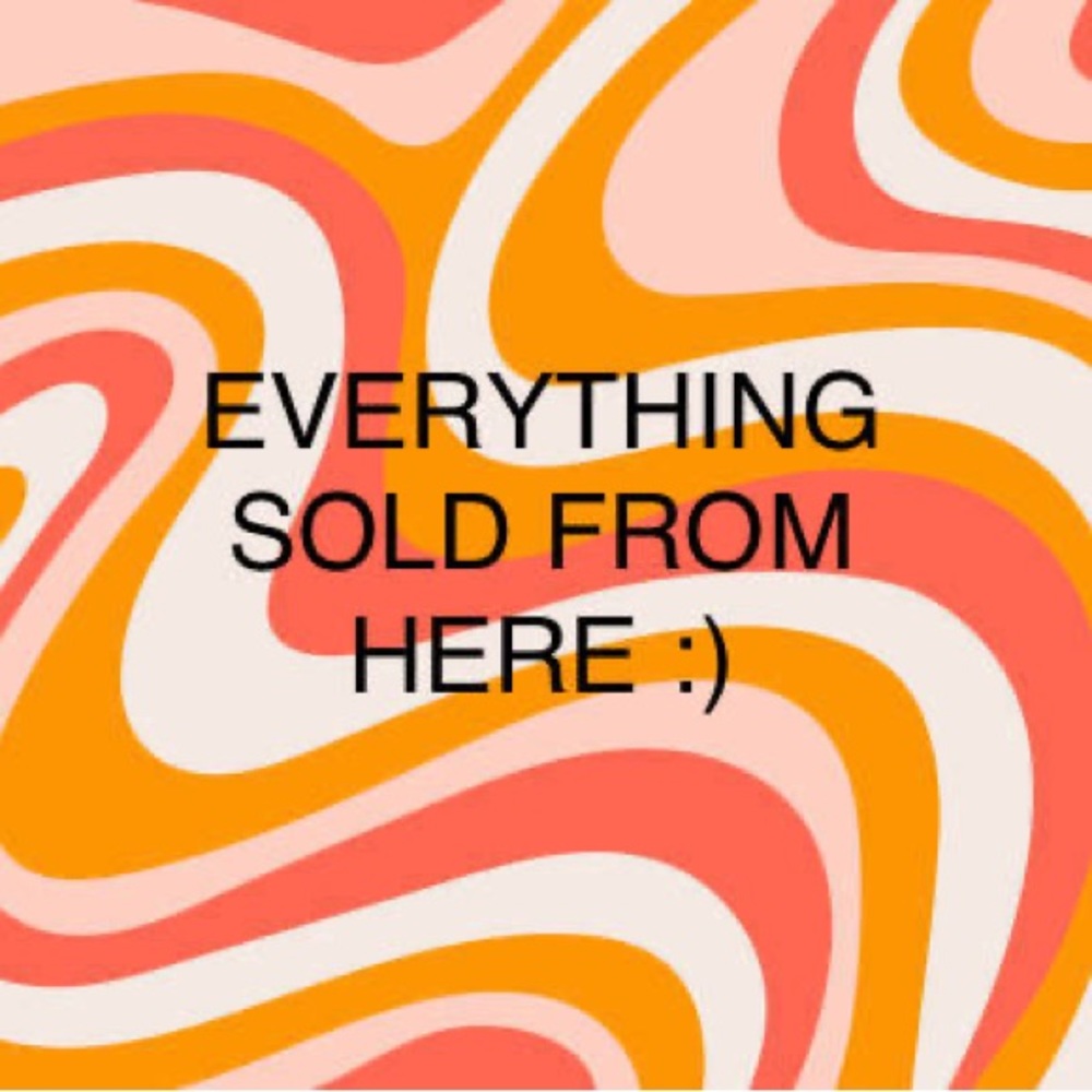 everything beyond this point is sold!